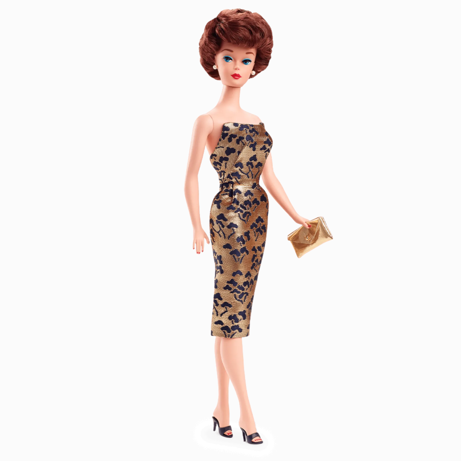 1961 Brownette Bubble Cut Barbie Doll Reproduction