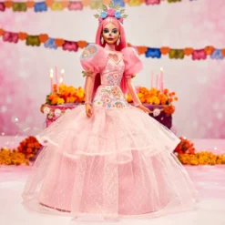 2023 Día De Muertos Barbie x Pink Magnolia Doll