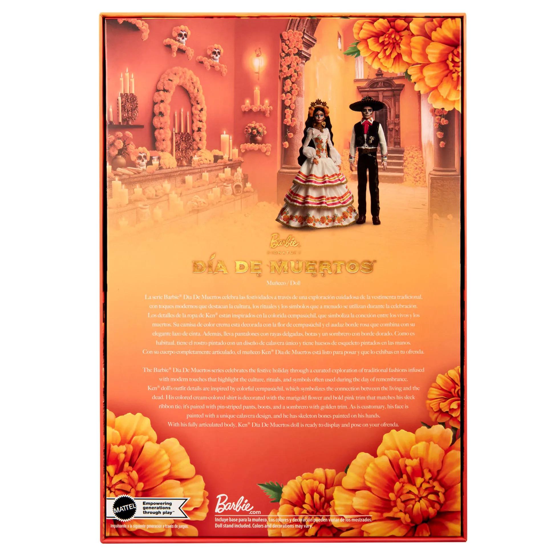 2025 Día De Muertos Ken Doll