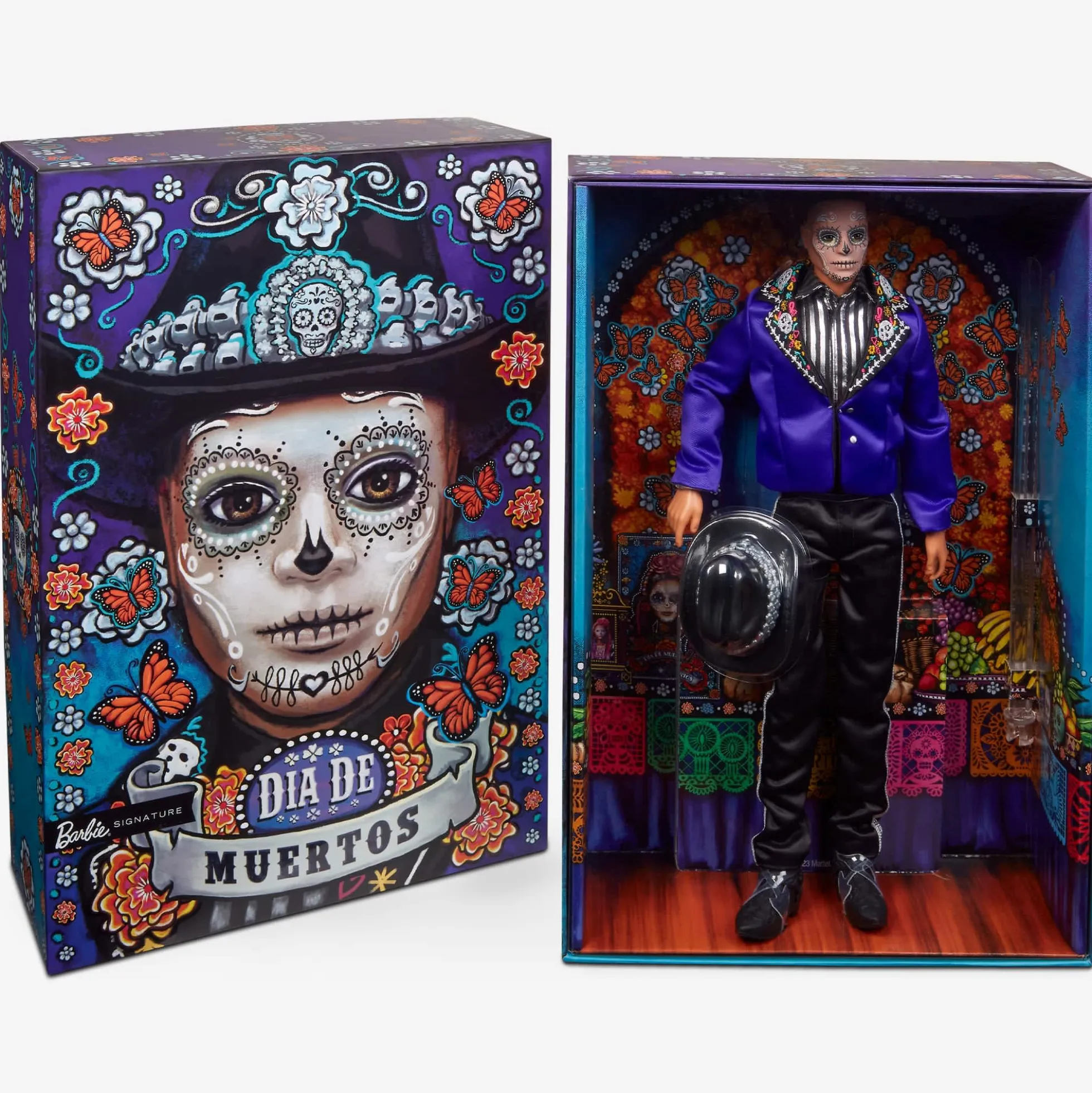 2023 Día De Muertos Ken Doll