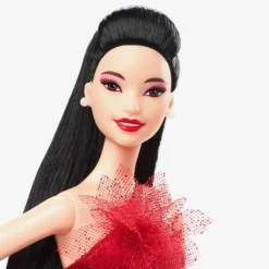 2022 Holiday Barbie, Black Hair