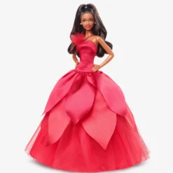 2022 Holiday Barbie, Dark-Brown Hair