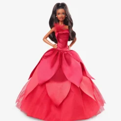 2022 Holiday Barbie, Dark-Brown Hair