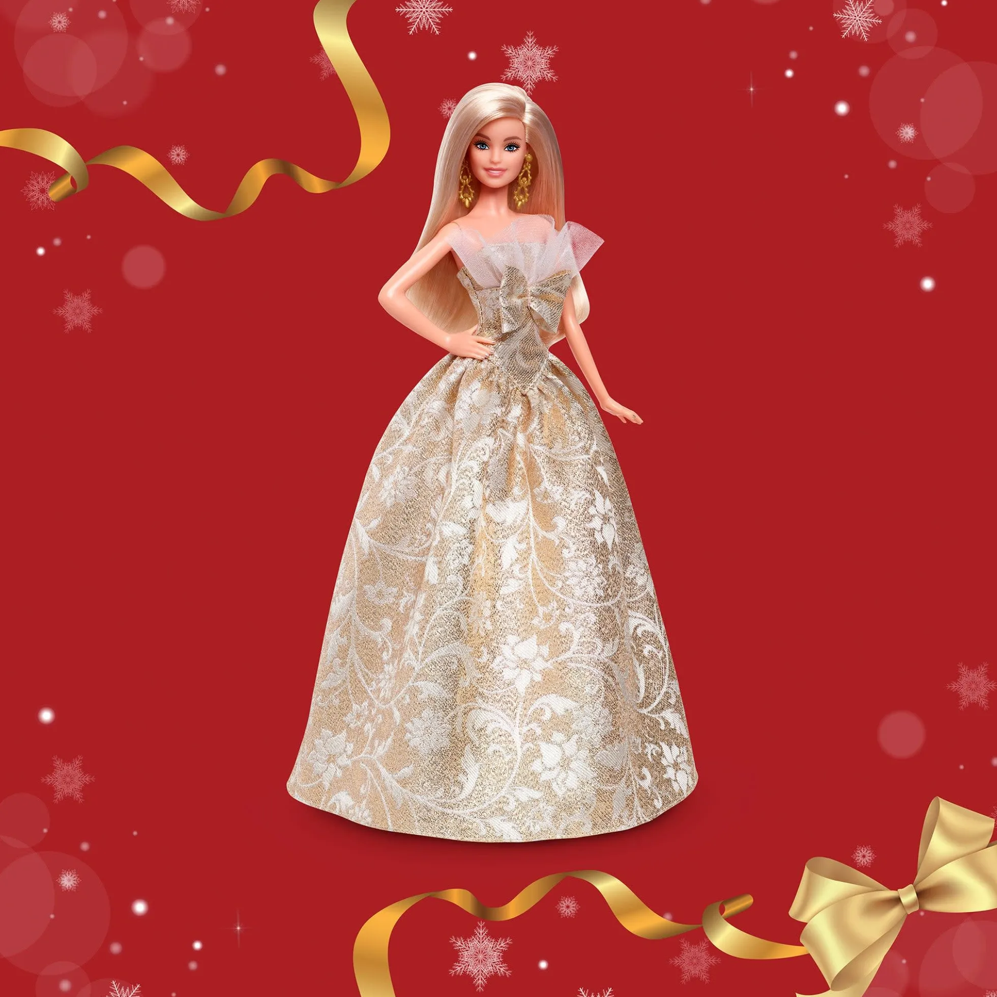 2025 Holiday Barbie Doll 5