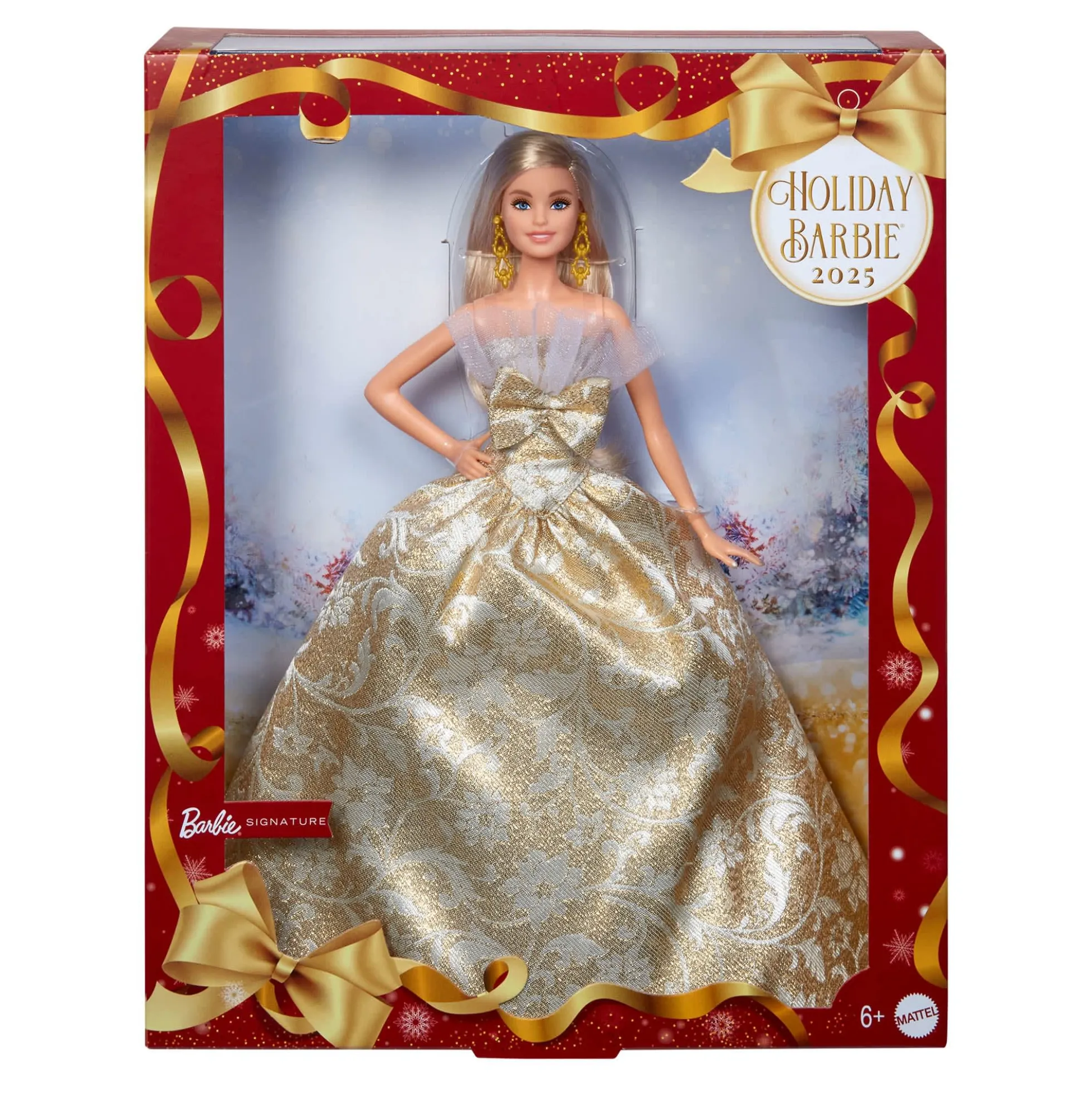 2025 Holiday Barbie Doll 5