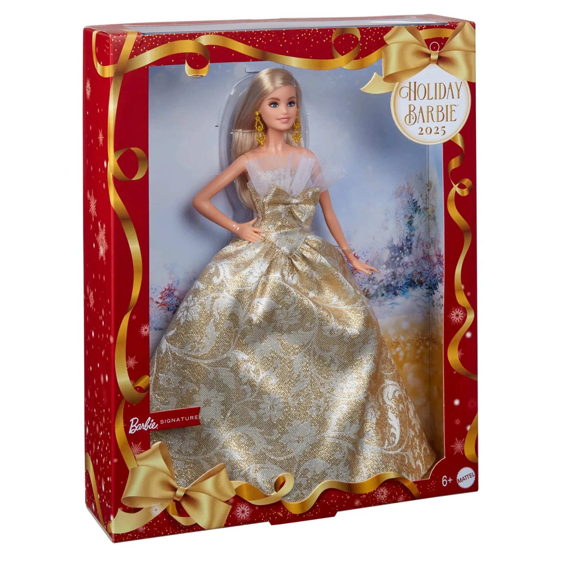2025 Holiday Barbie Doll 5