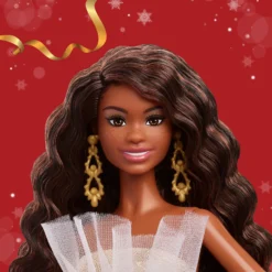 2025 Holiday Barbie Doll 4