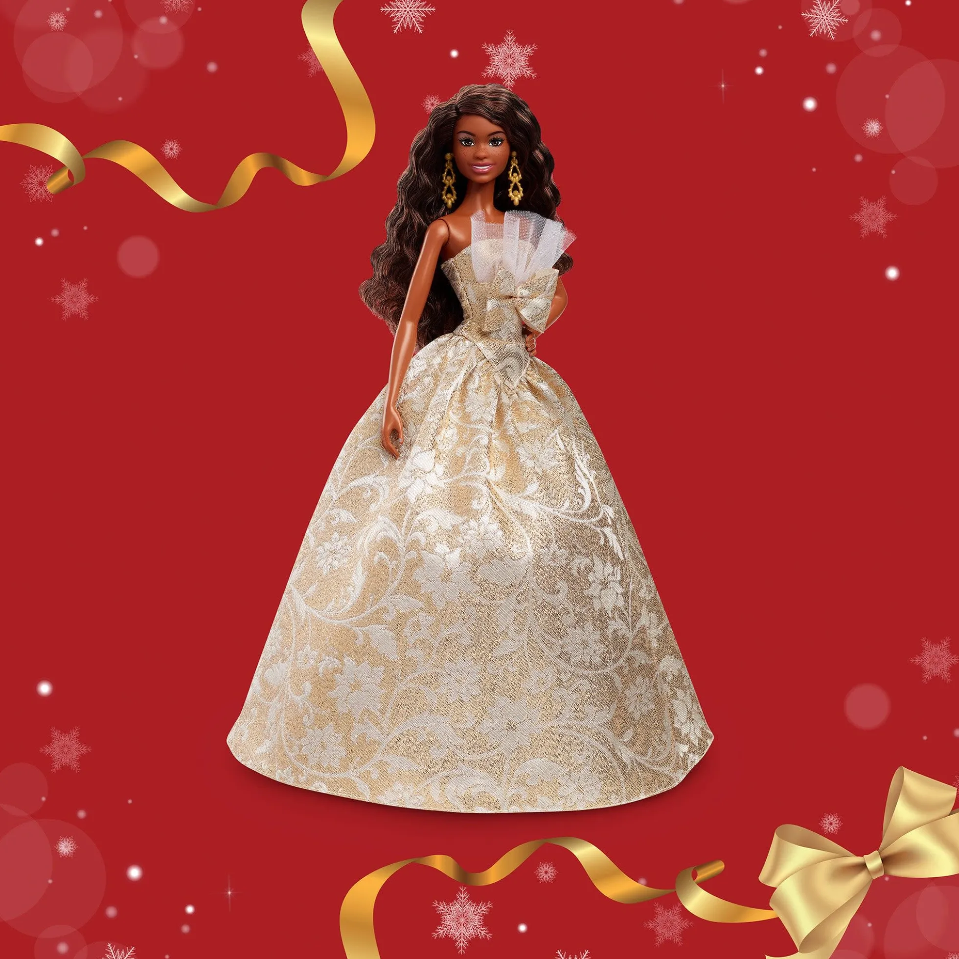 2025 Holiday Barbie Doll 4