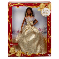 2025 Holiday Barbie Doll 4