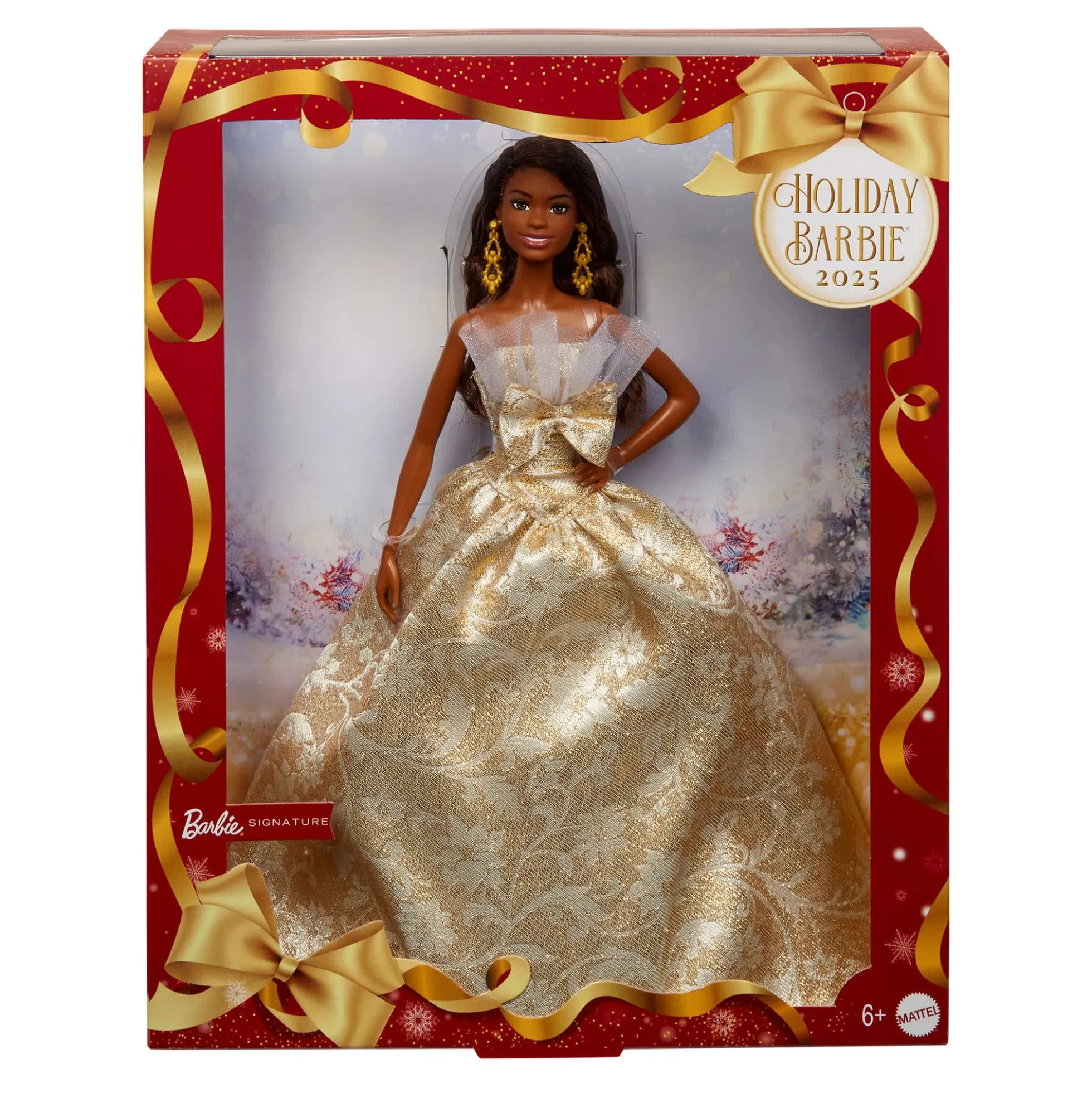2025 Holiday Barbie Doll 4