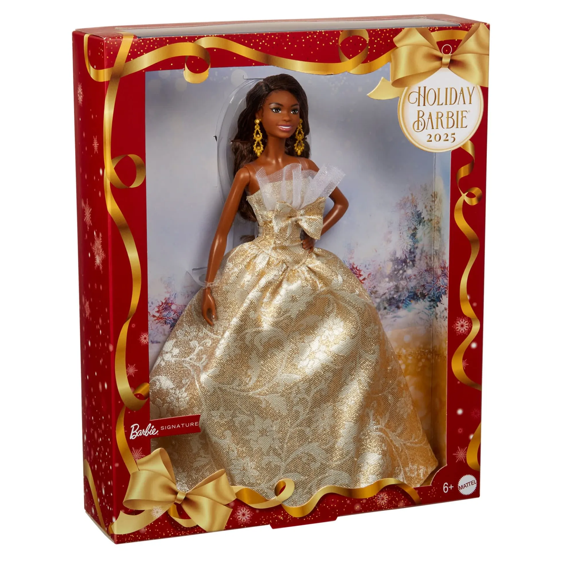 2025 Holiday Barbie Doll 4