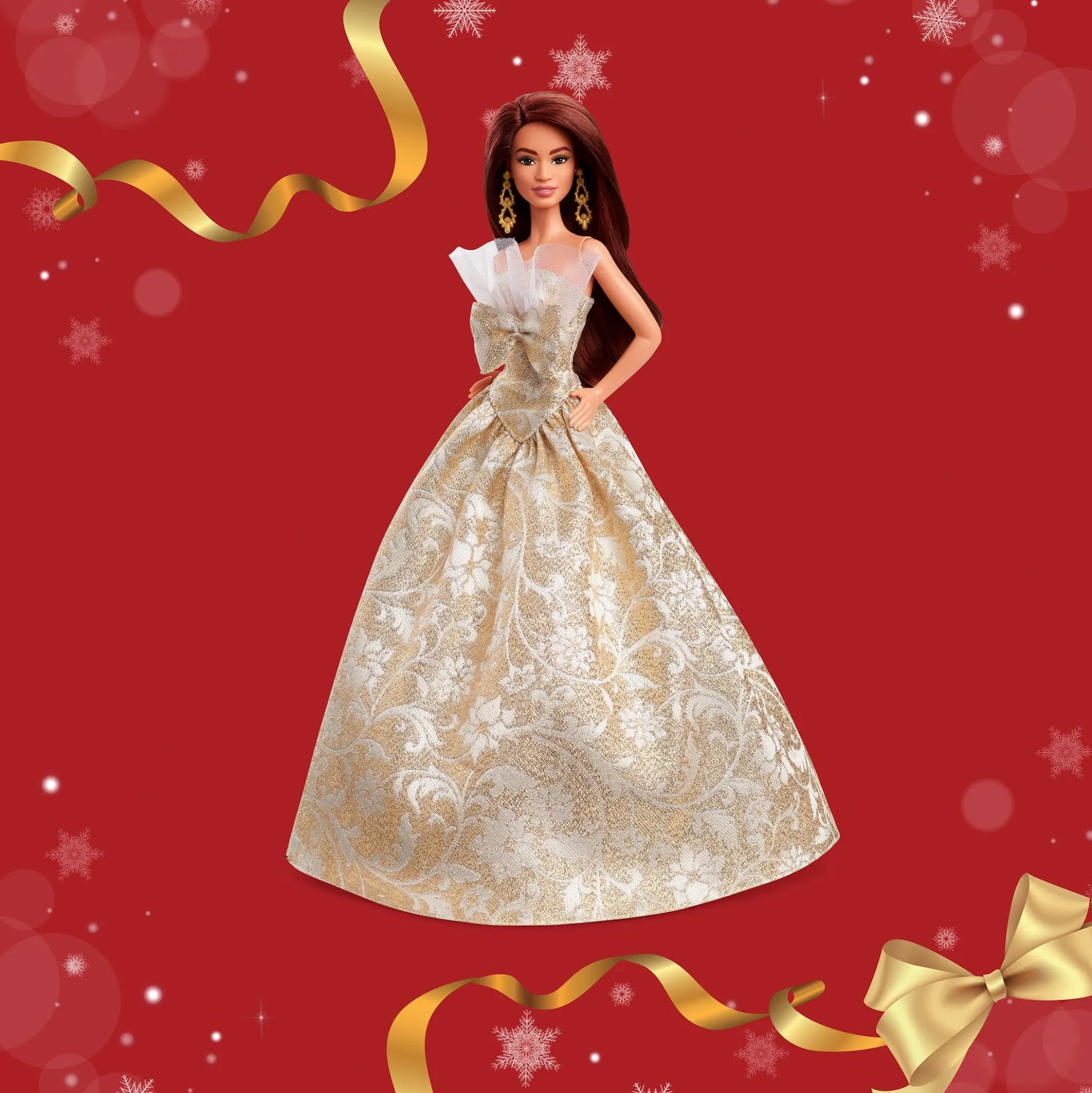 2025 Holiday Barbie Doll 3