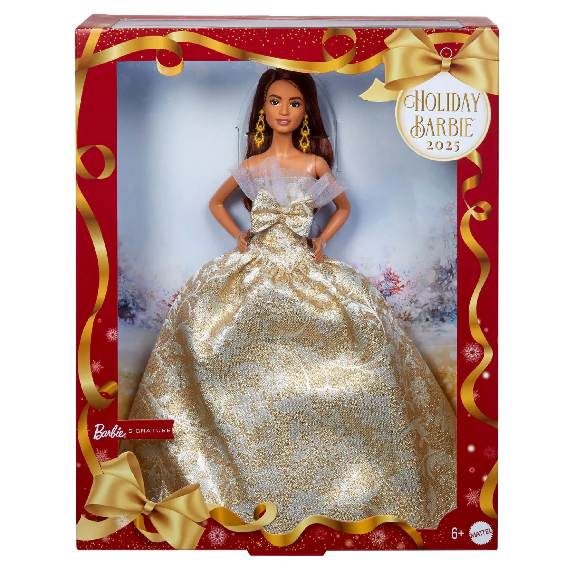 2025 Holiday Barbie Doll 3