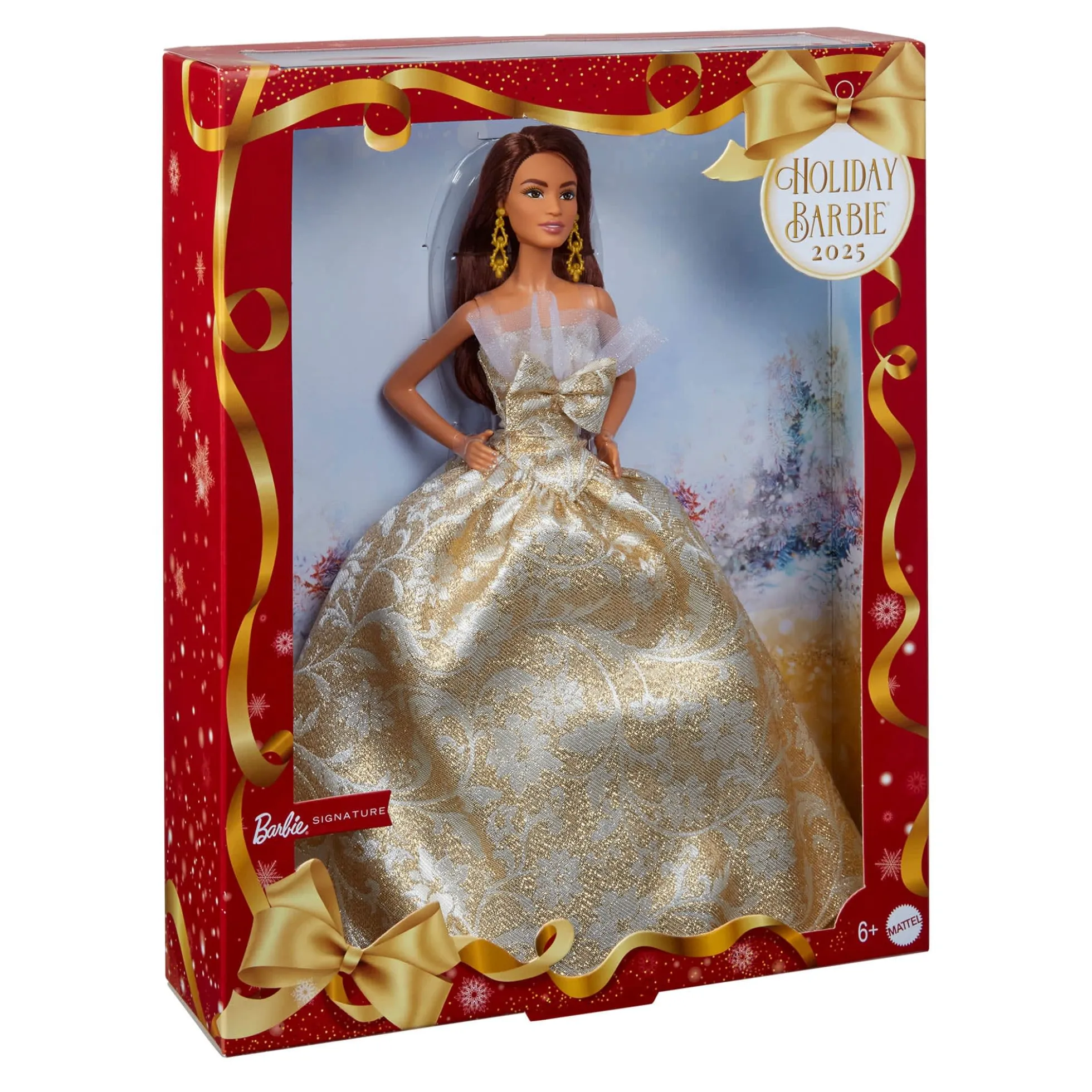 2025 Holiday Barbie Doll 3