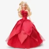 2022 Holiday Barbie Doll, Blonde Hair