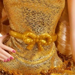 2020 Holiday Barbie Doll, Blonde Long Hair
