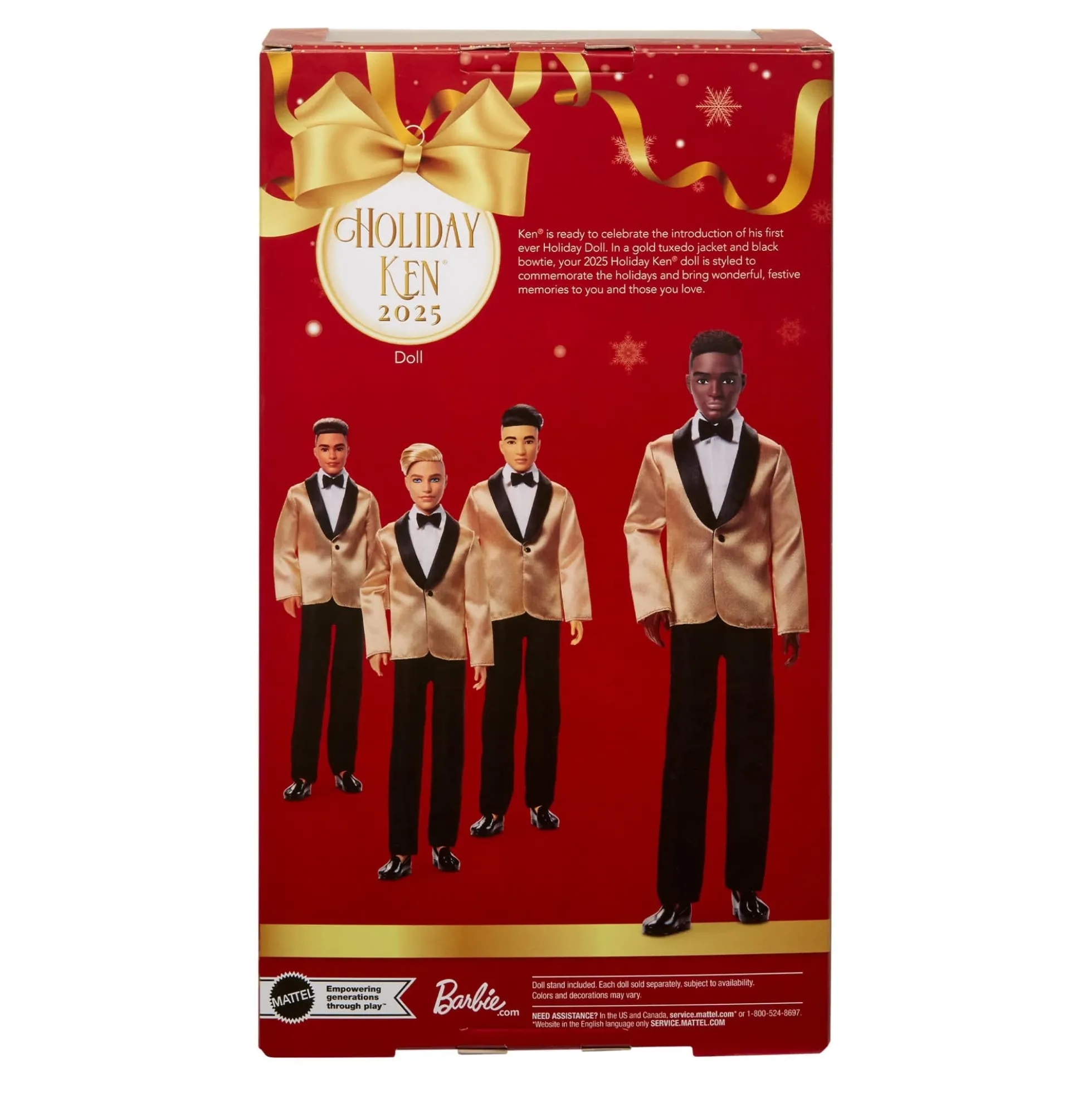 2025 Holiday Ken Doll 2