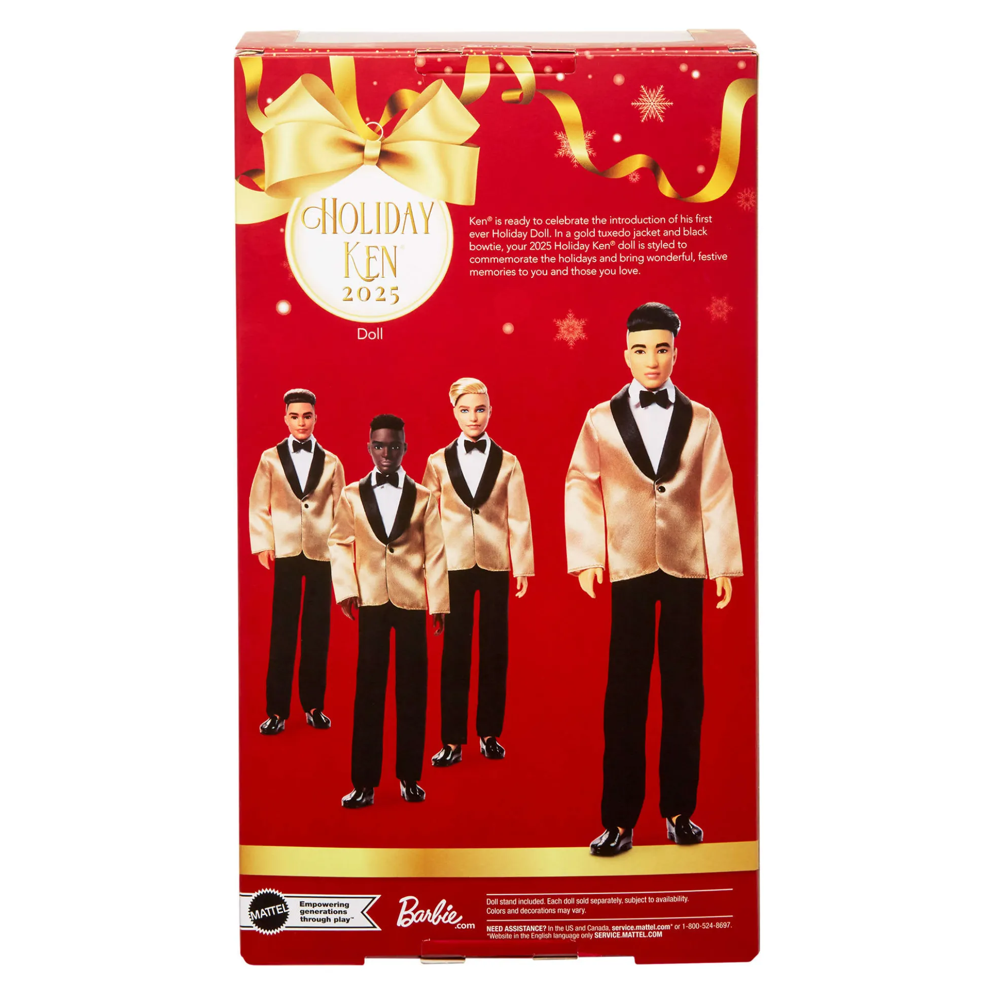 2025 Holiday Ken Doll 1