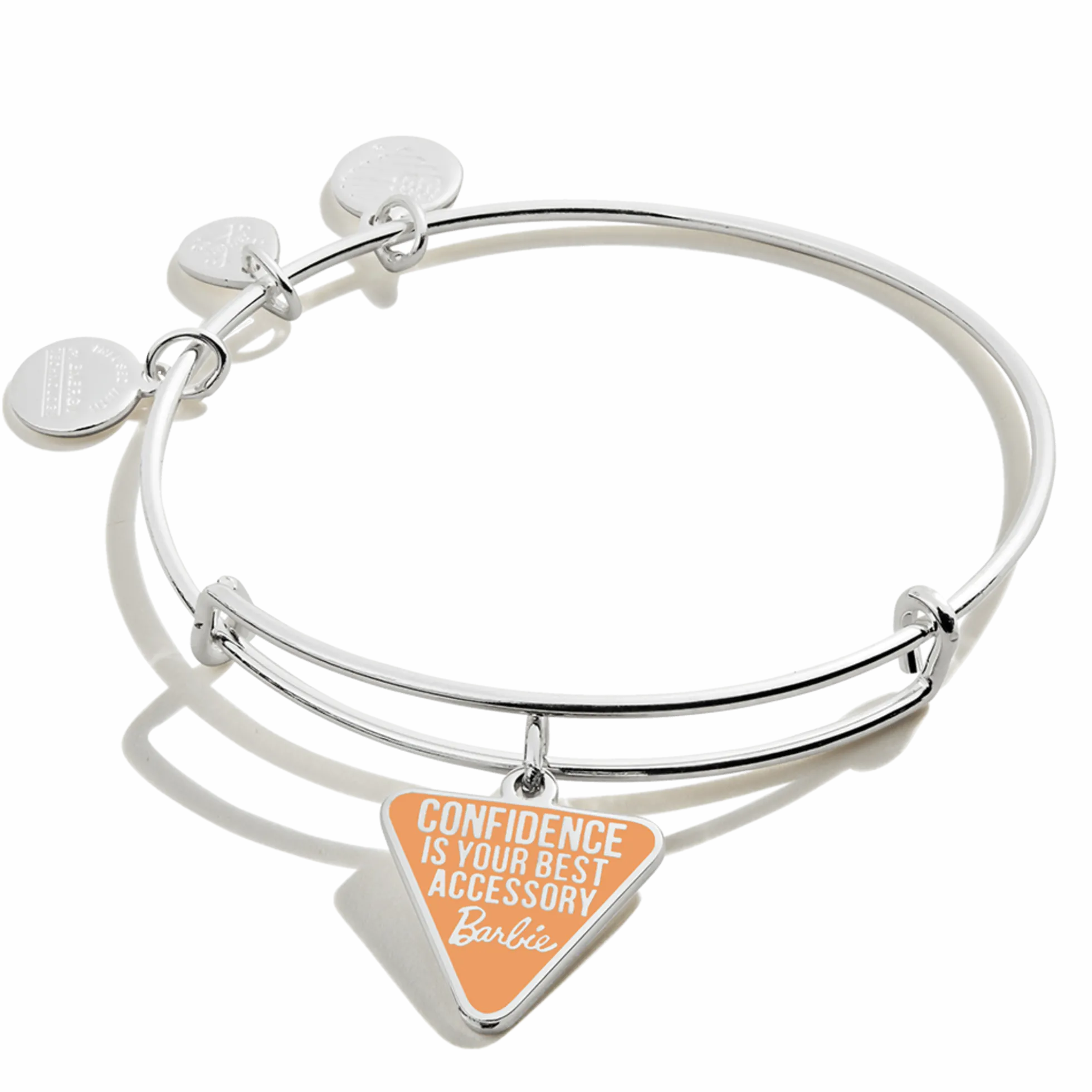Alex and Ani Barbie "Confidence Is Your Best Accessory" Charm Bangle