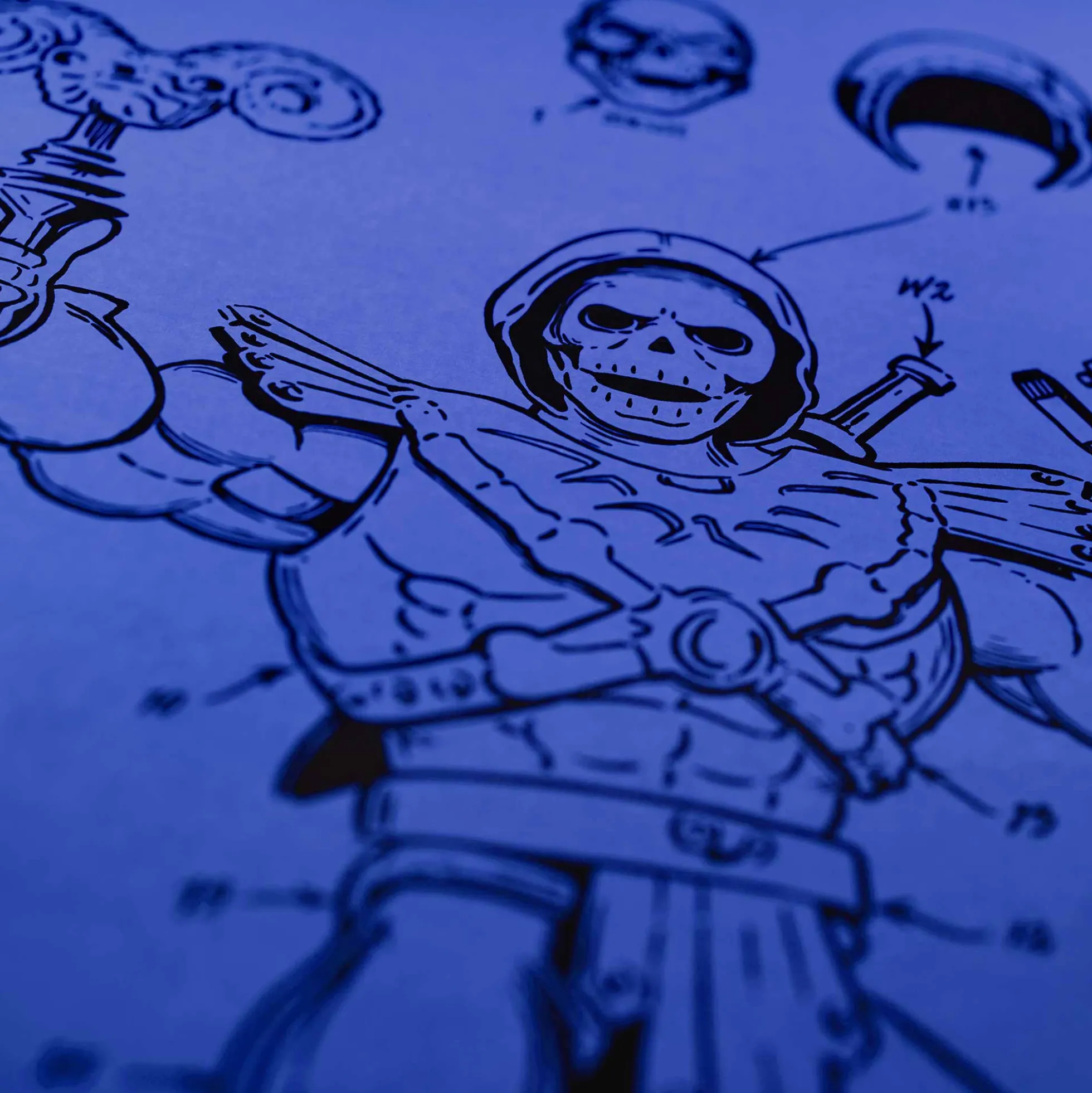 Art of Engineering Skeletor Print