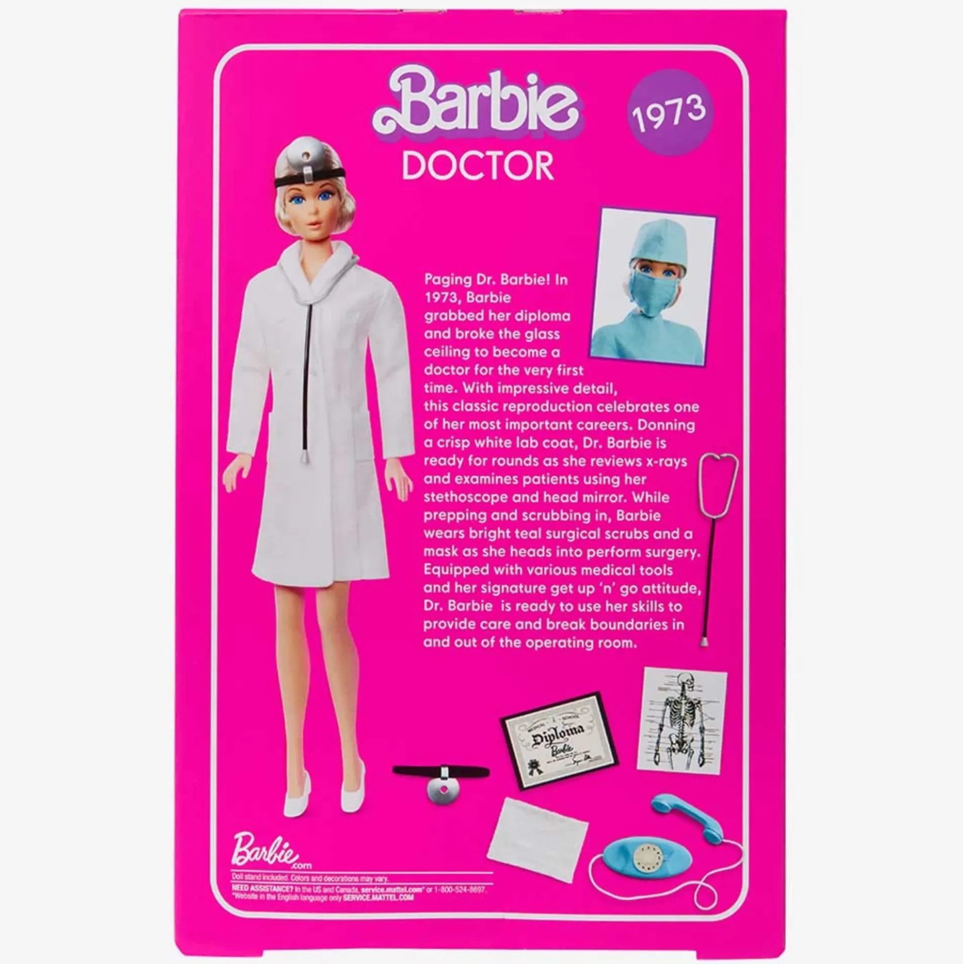 Barbie 1973 Doctor Doll