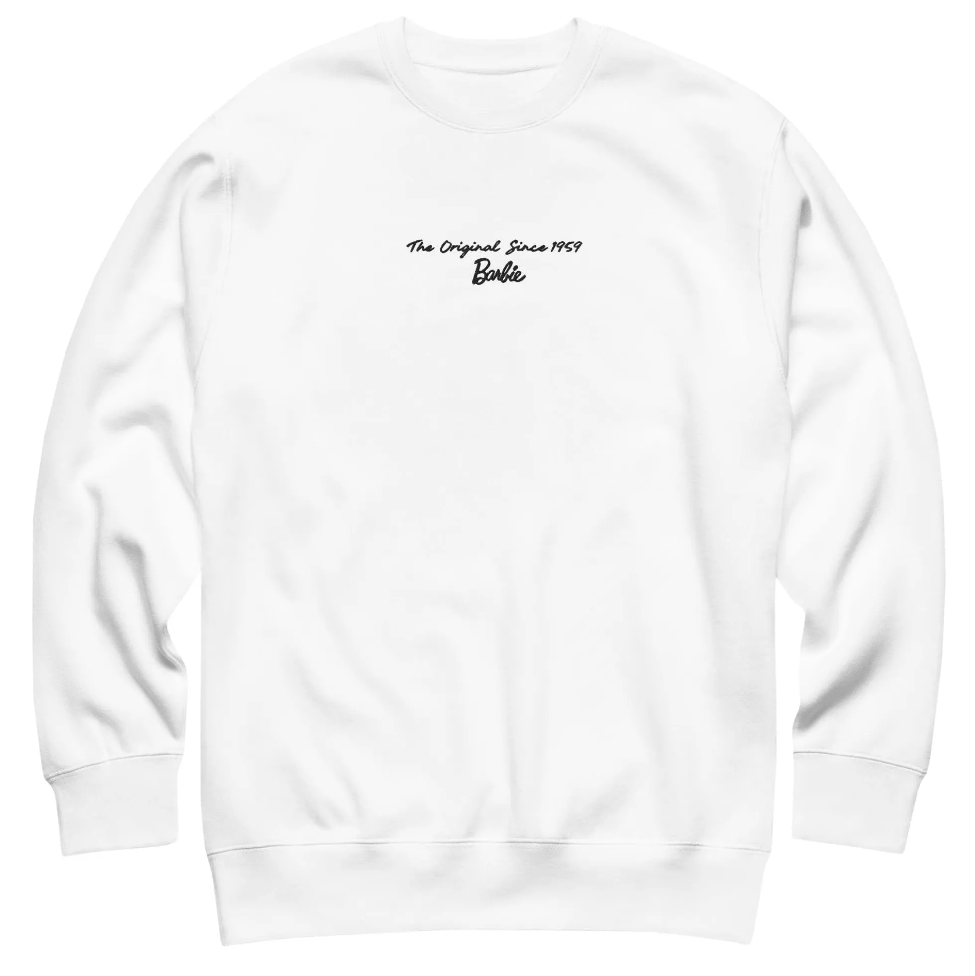 Barbie Artist Series Robert Best White Embroidered Sweatshirt