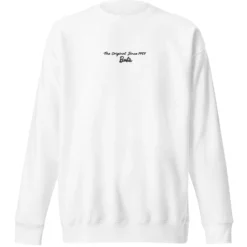 Barbie Artist Series Robert Best White Embroidered Sweatshirt
