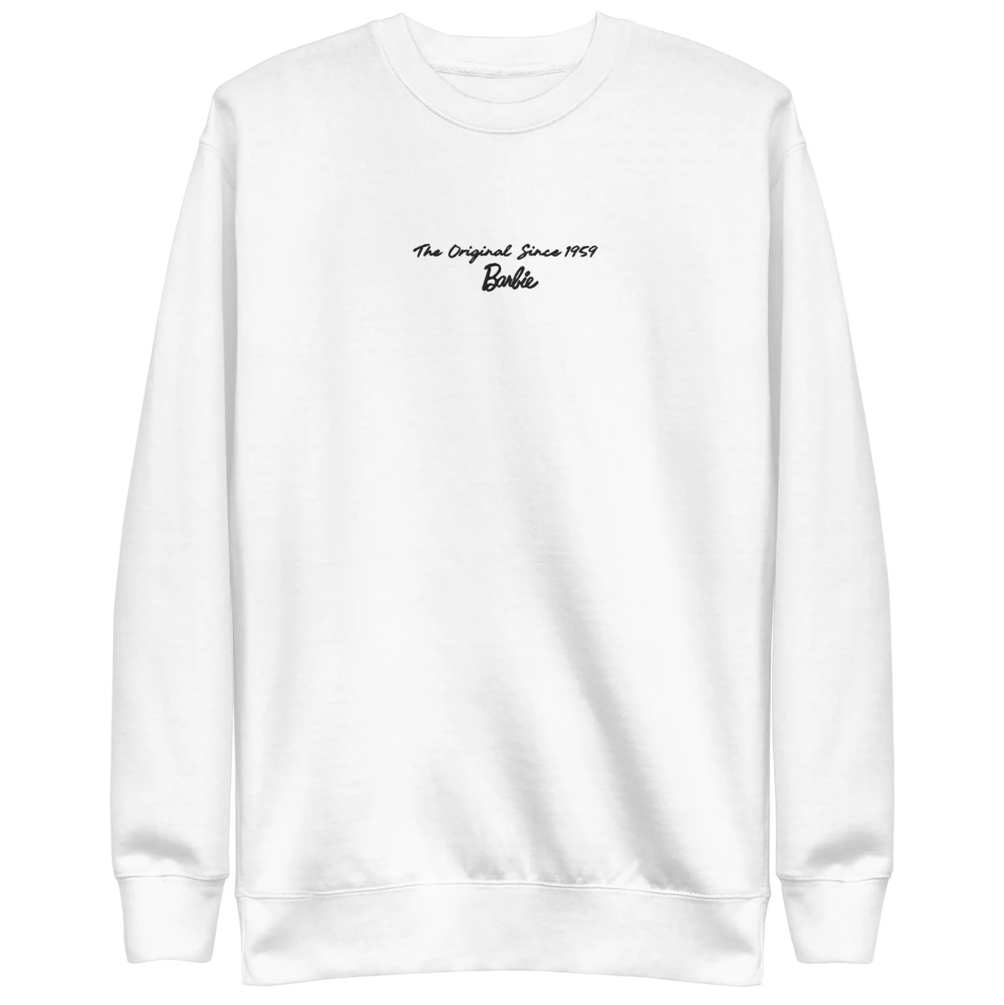 Barbie Artist Series Robert Best White Embroidered Sweatshirt