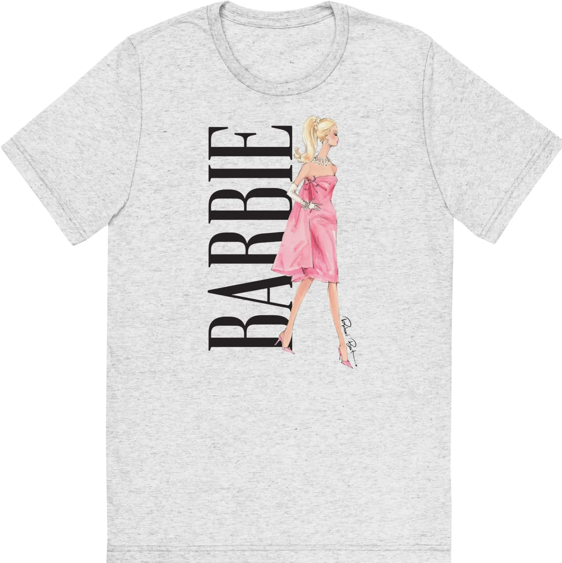 Barbie Artist Series Robert Best Grey T-shirt