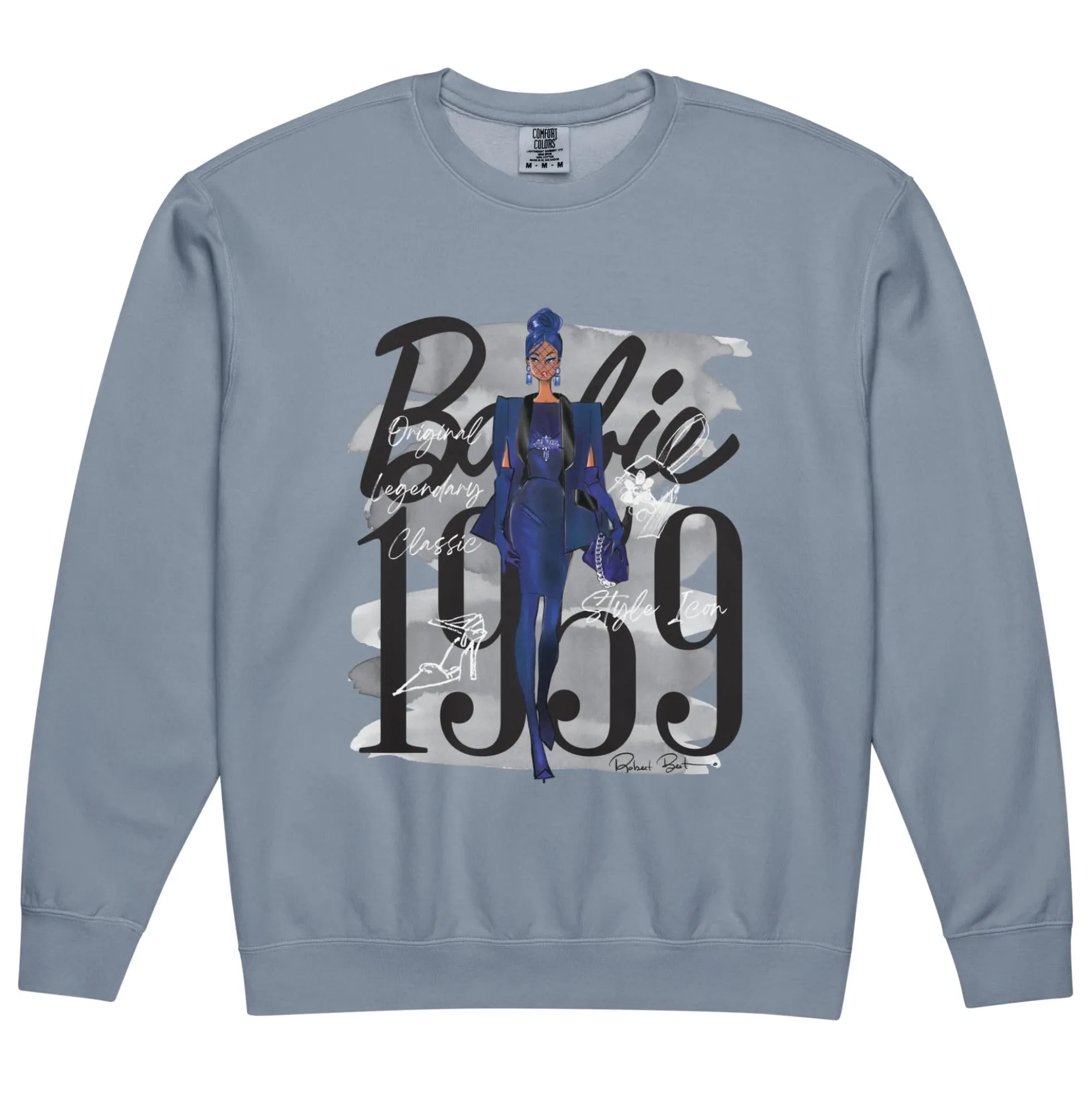 Barbie Artist Series Robert Best Blue Sweatshirt