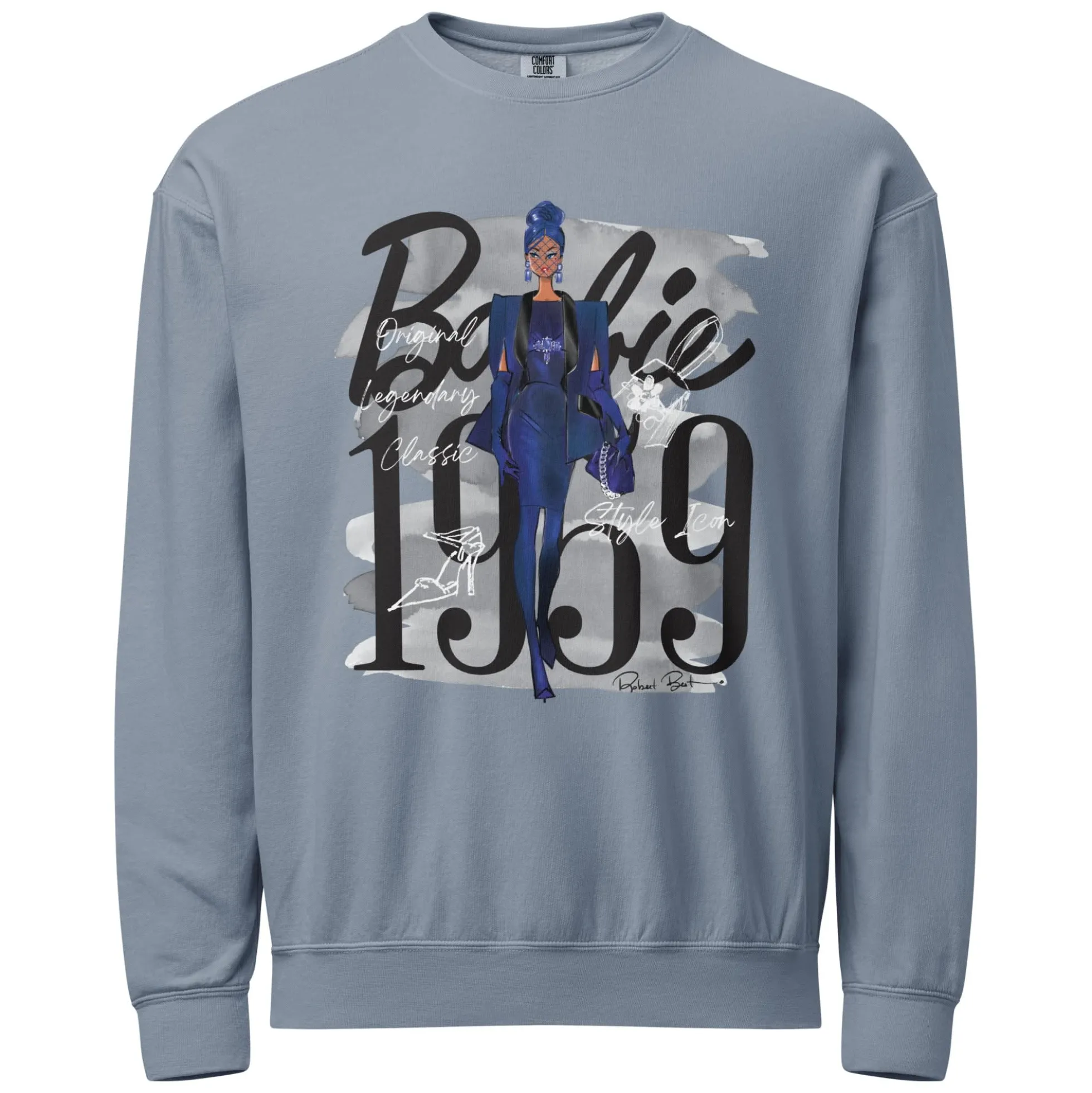 Barbie Artist Series Robert Best Blue Sweatshirt