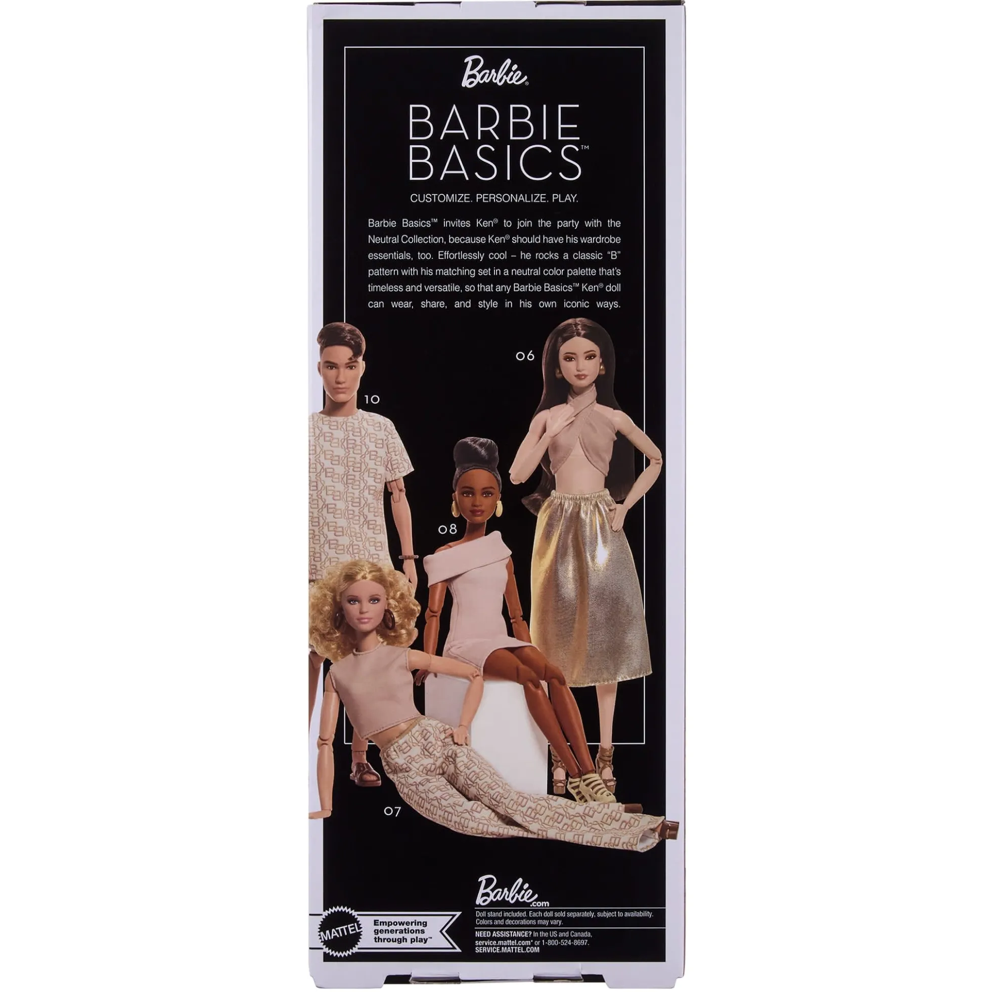 Barbie Basics 2026 Neutrals Series, Model 10