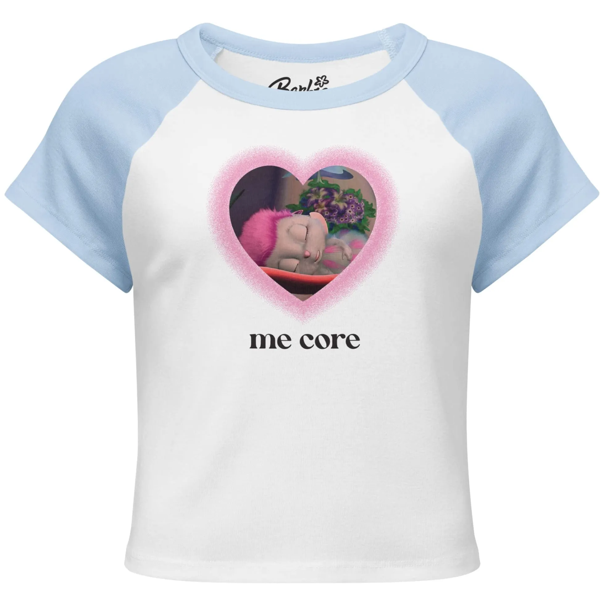 Barbie Bibble Fairytopia Me Core White Ringer T-shirt