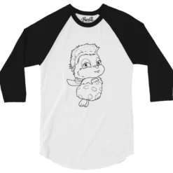 Barbie Bibble Fairytopia Sketch White Ringer T-shirt