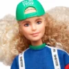 Barbie BMR1959 Doll - Color Block Sweatshirt with Logo Tape & Striped Shorts