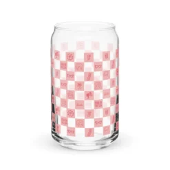 Barbie Checkerboard Icons Cutie Clear Glass