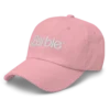 Barbie Classic Logo Pink Baseball Hat