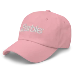 Barbie Classic Logo Pink Baseball Hat