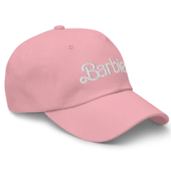 Barbie Classic Logo Pink Baseball Hat