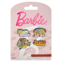 Barbie Comic Enamel Pin Set