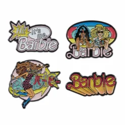Barbie Comic Enamel Pin Set