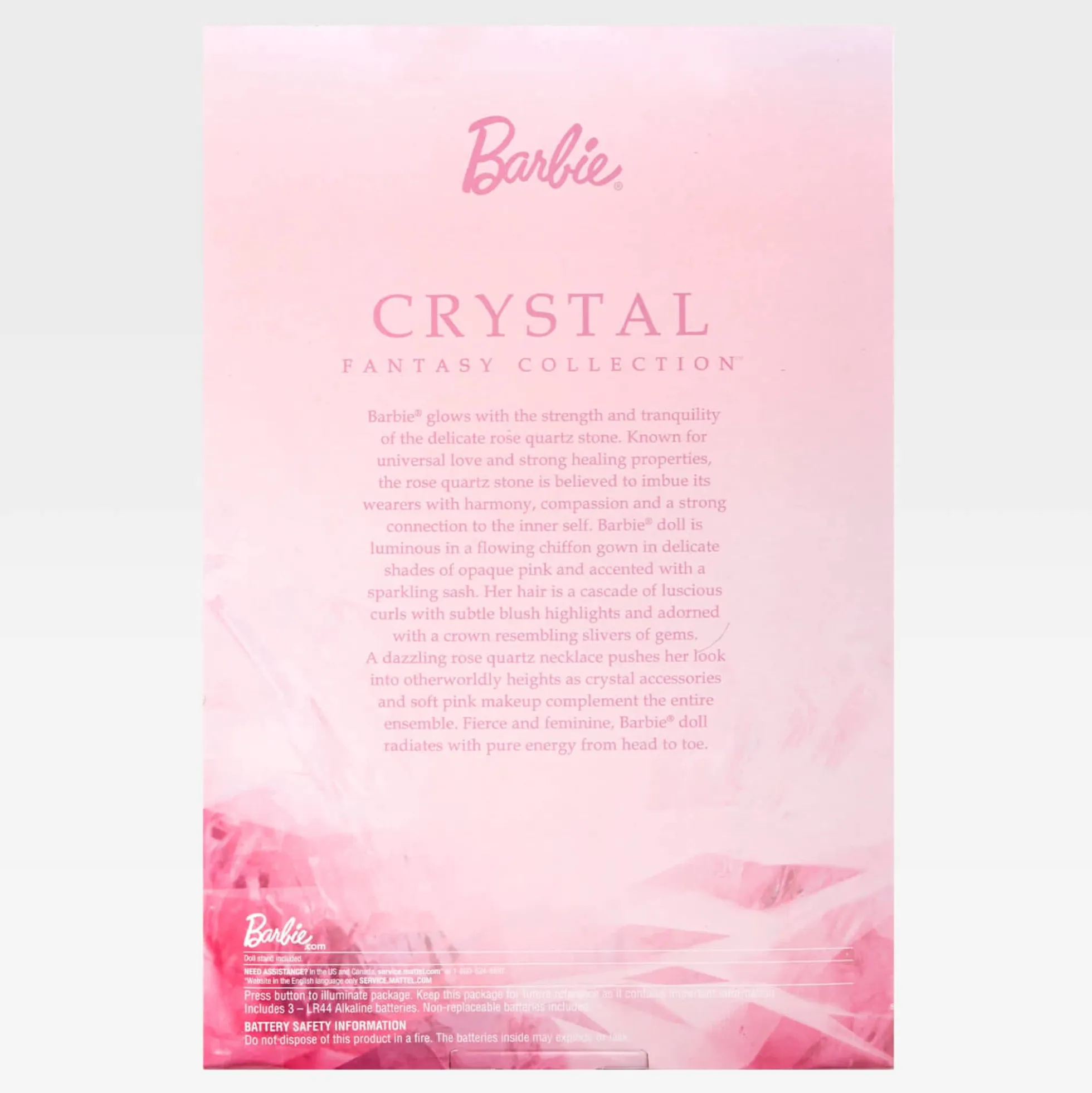 Barbie Crystal Fantasy Collection Rose Quartz Doll