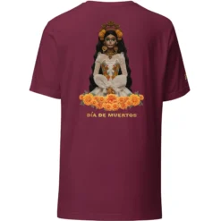 Barbie Día de Muertos Maroon T-Shirt