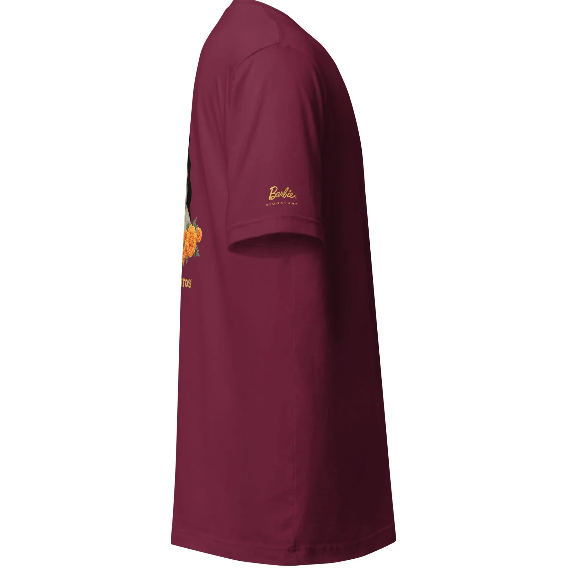 Barbie Día de Muertos Maroon T-Shirt