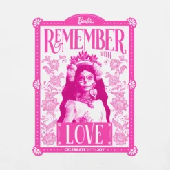 Barbie Día de Muertos Remember Love White T-Shirt