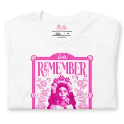 Barbie Día de Muertos Remember Love White T-Shirt