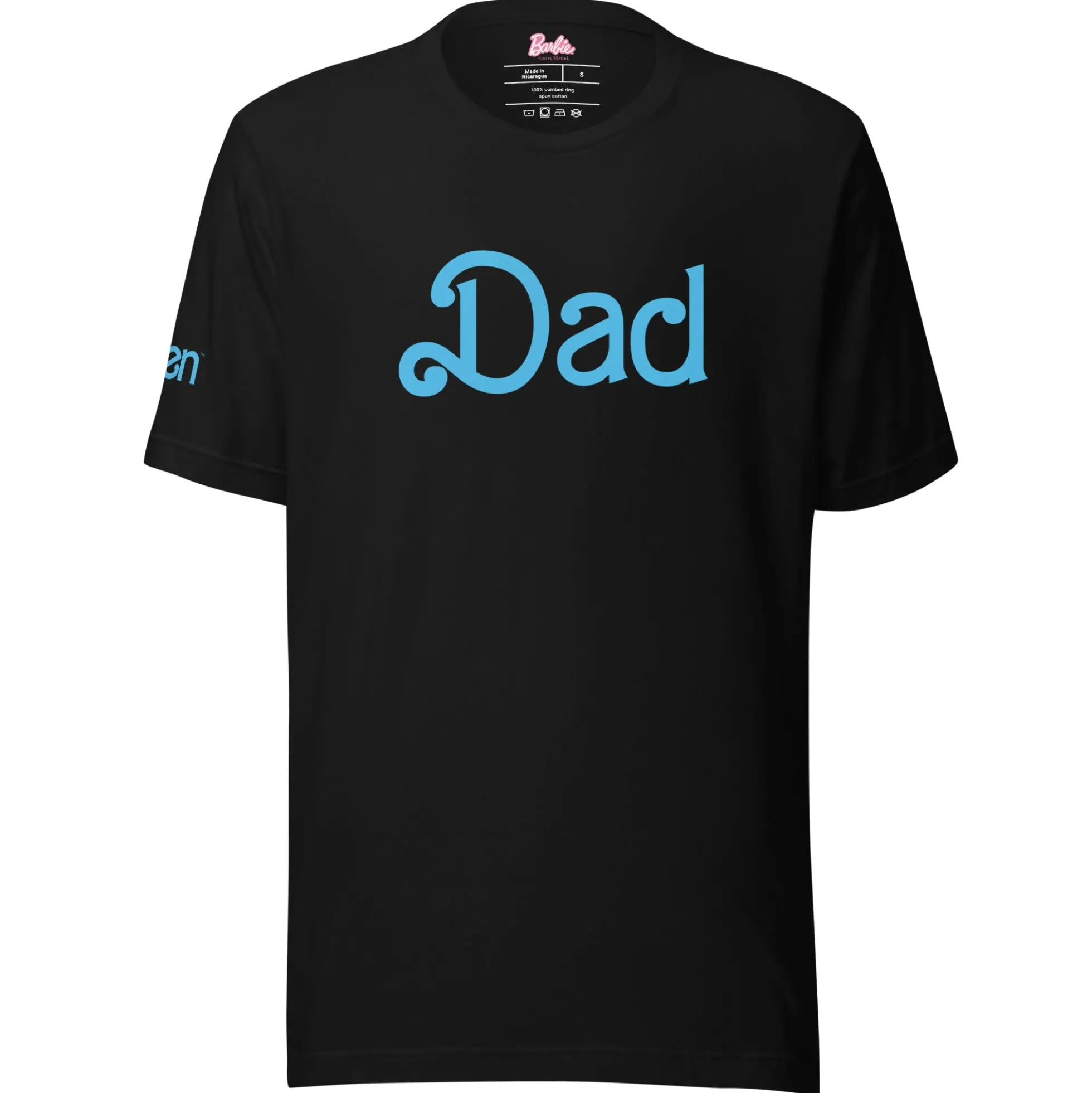 Barbie Dad Ken Black T-Shirt