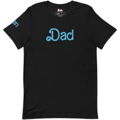 Barbie Dad Ken Black T-Shirt