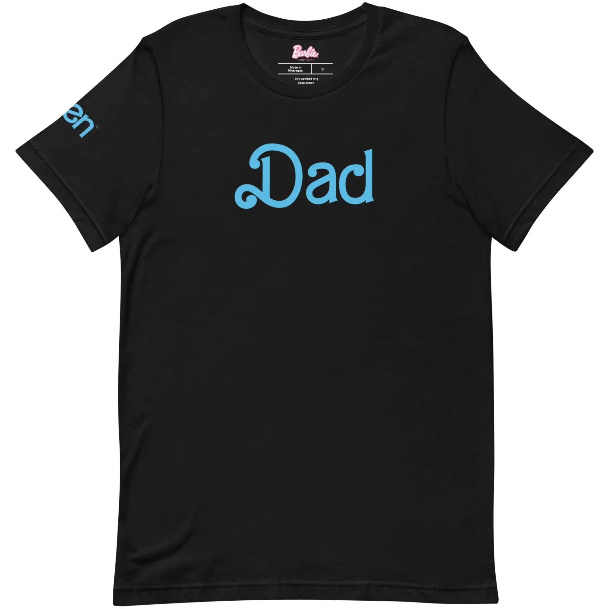 Barbie Dad Ken Black T-Shirt
