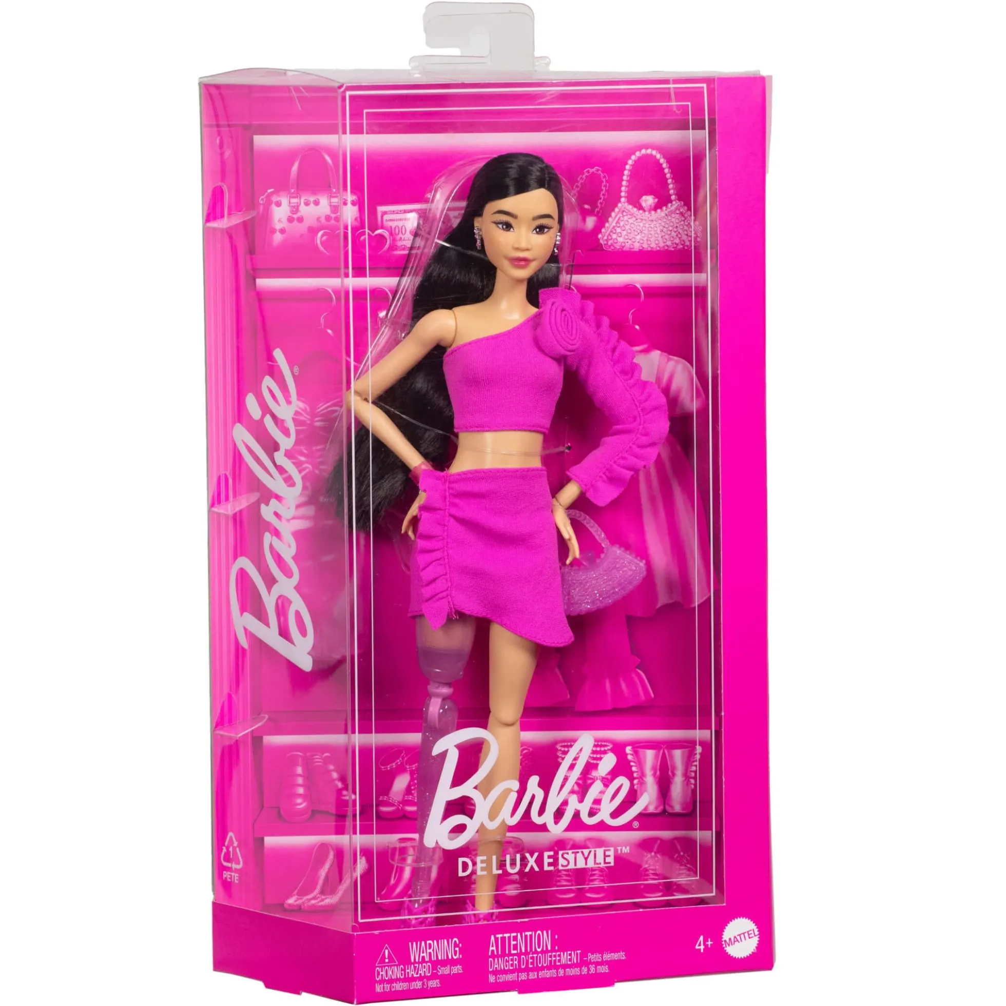 Barbie Deluxe Style Doll #2 in Barbiecore Outfit